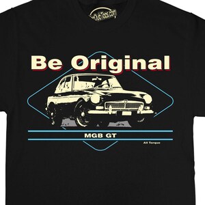 MG MGB GT t-shirt men's