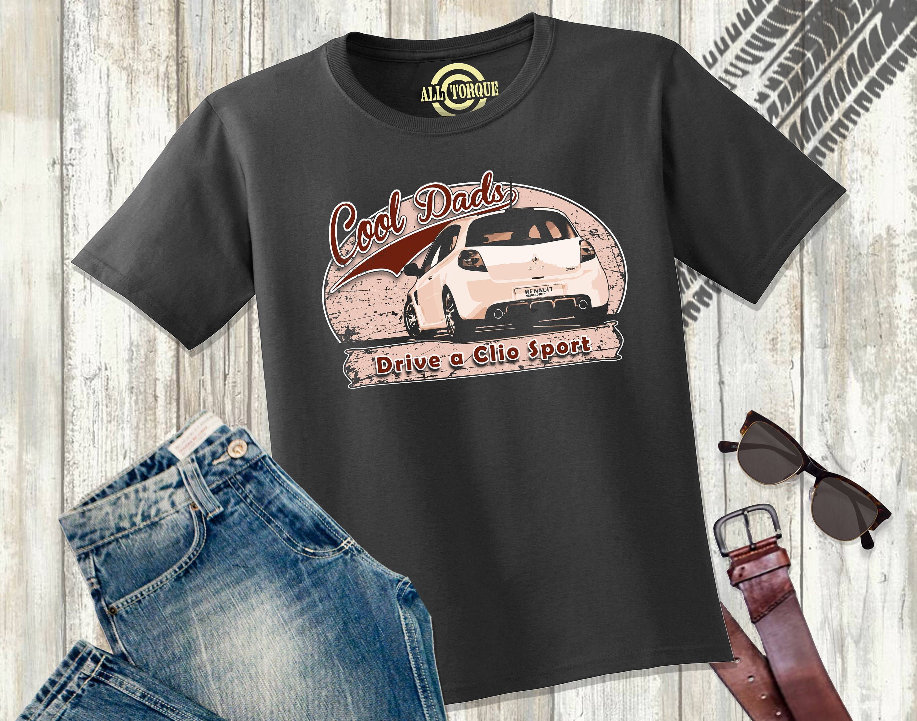 Cool Dads Drive a Clio Sport Men s T Shirt Etsy