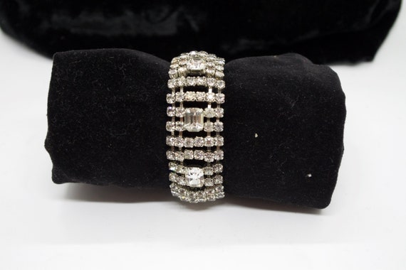 Rhinestone Bracelet From the 1950s - image 3
