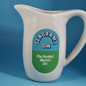 Seagrams Gin Pitcher