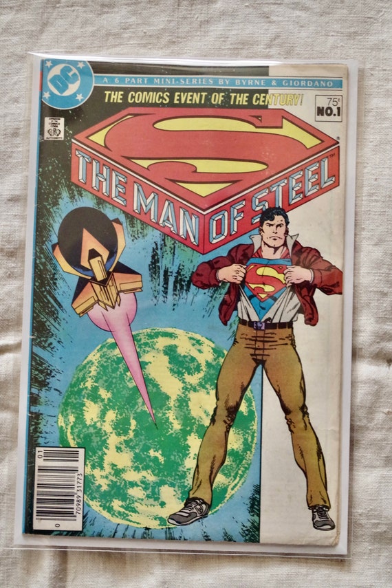 The Man of Steel 6 Part Mini Series. Number 1 Thru 6 - Etsy