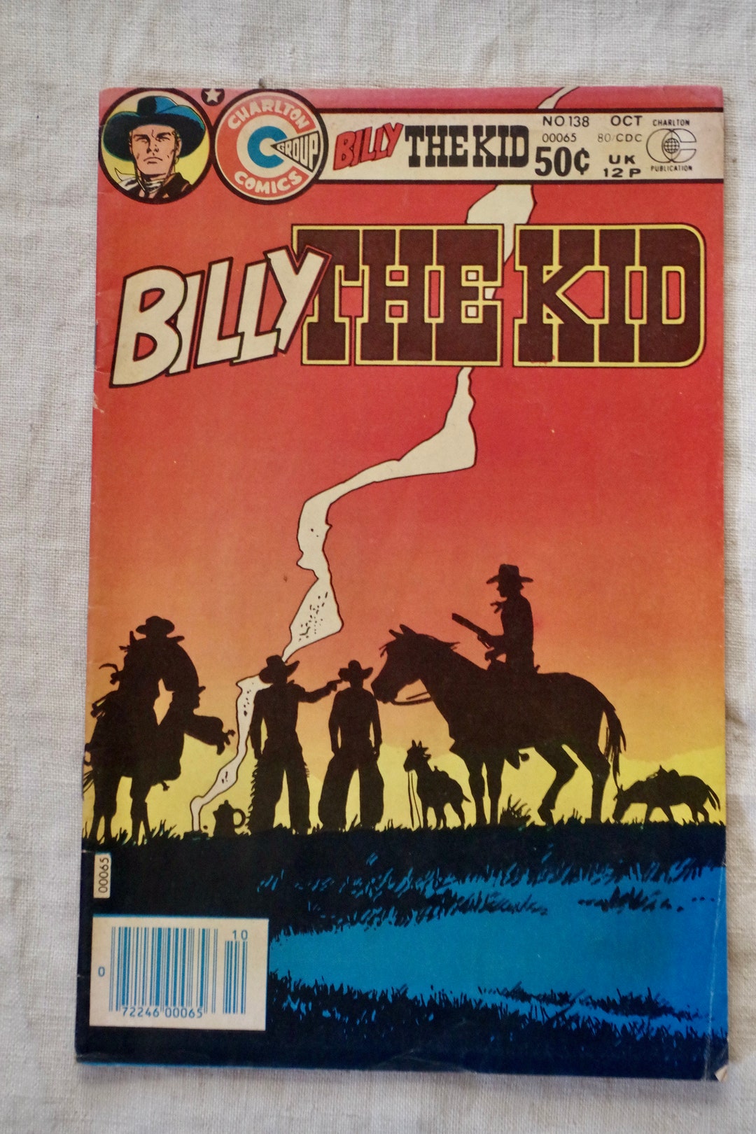 Billy the Kid Comic Book No.138 Etsy
