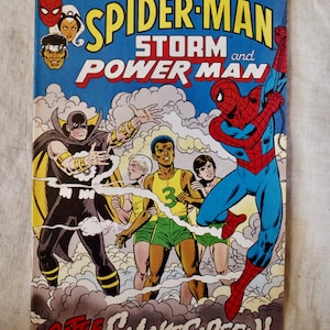 Spider-Man Storm and Power Man Comic Book
