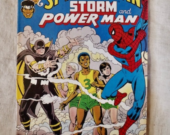 Spider-Man Storm and Power Man Comic Book