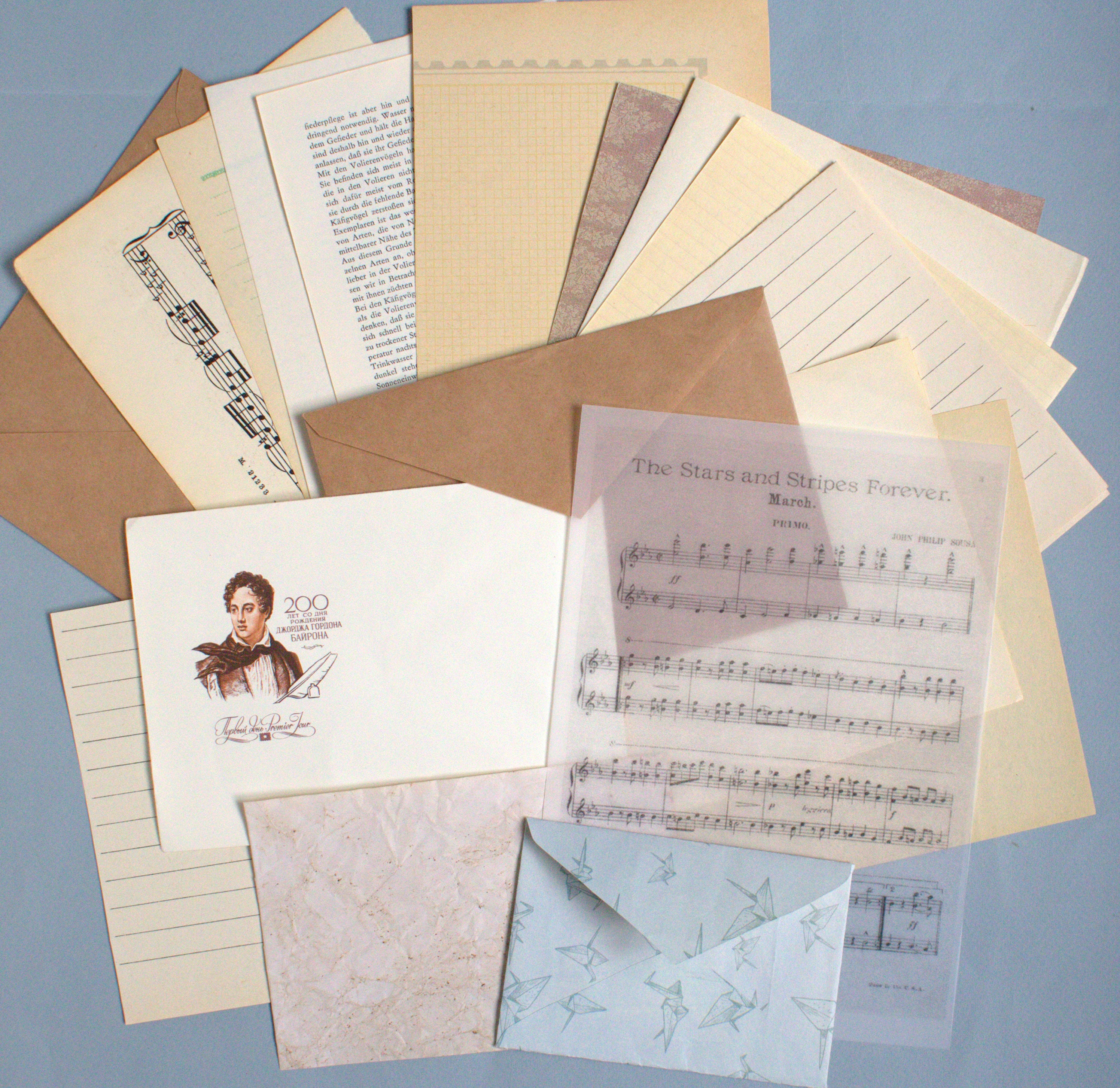 Penpal kit vintage Cottagecore Letter writing stationary set Etsy