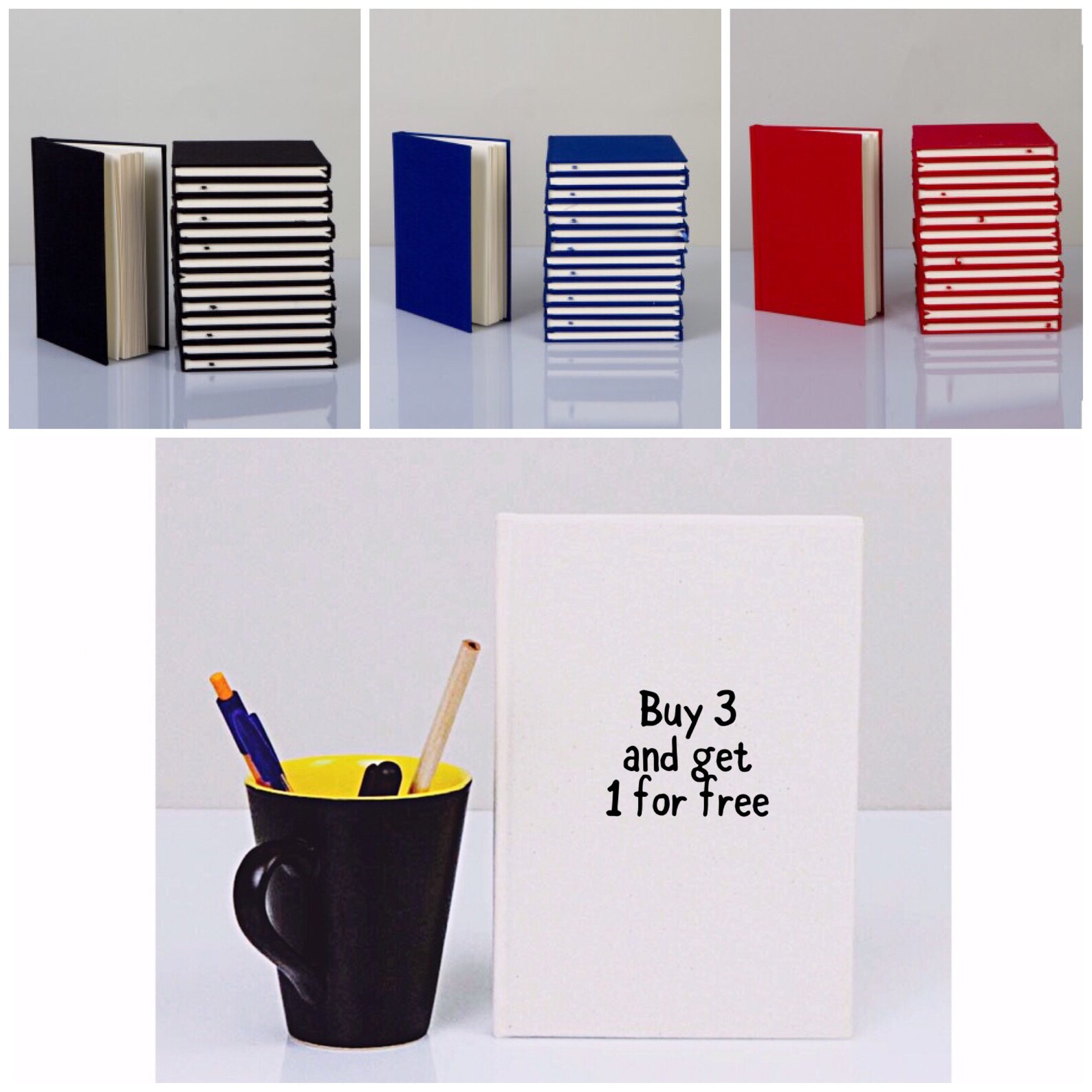 Canvas notebook blank canvas notebook blank surface Etsy