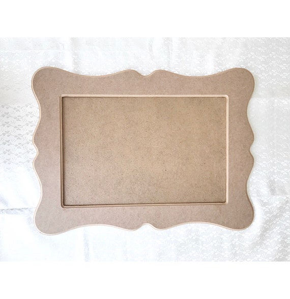Unfinished Wooden Frame Large Wooden Frame Wooden Frame Etsy