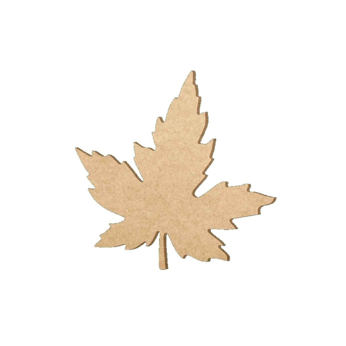 Unfinished MDF Leaf Cutout Wooden Leaf Cutout Unfinished Etsy