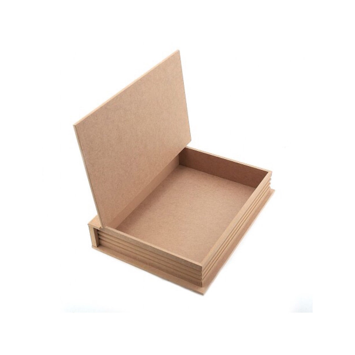 Unfinished wood book box wooden book box unfinished book Etsy