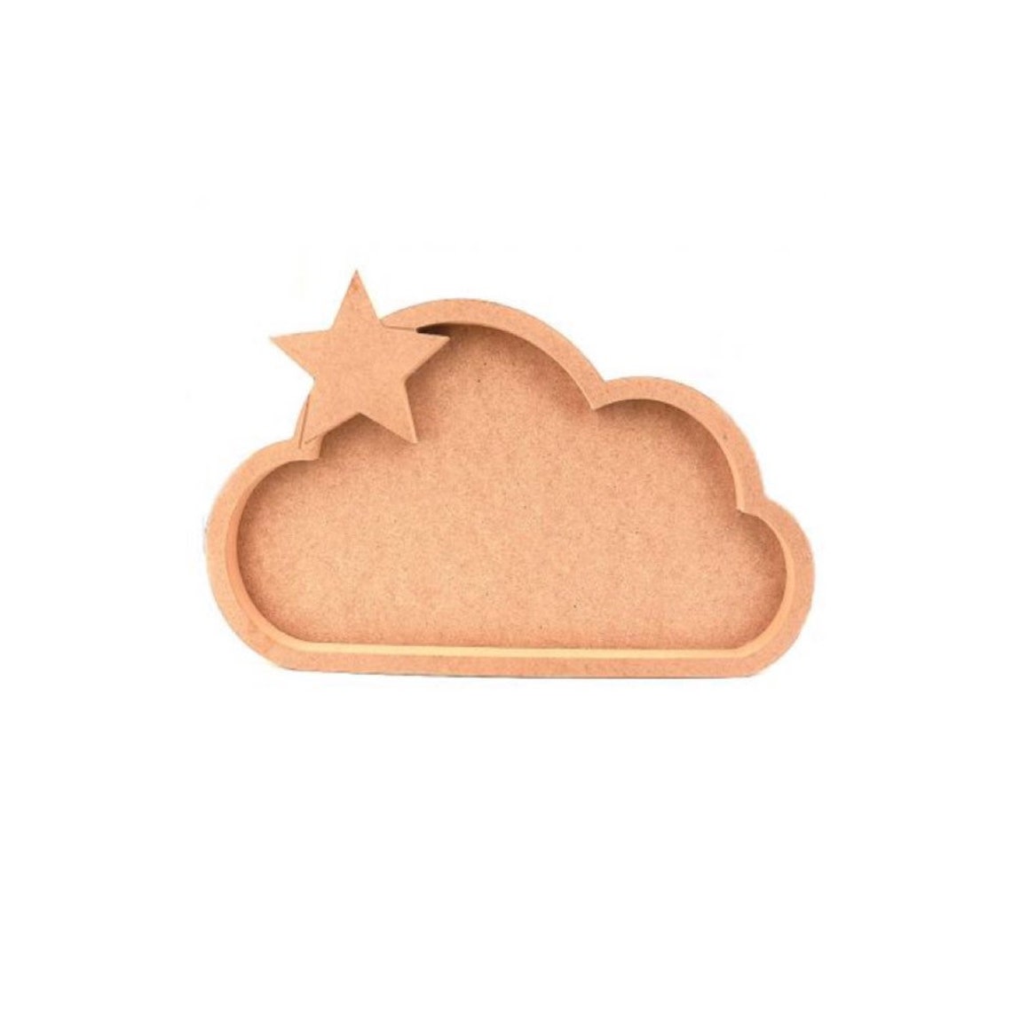 Unfinished Wooden Cloud Wall Decor Cloud Wall Decor Wooden Etsy