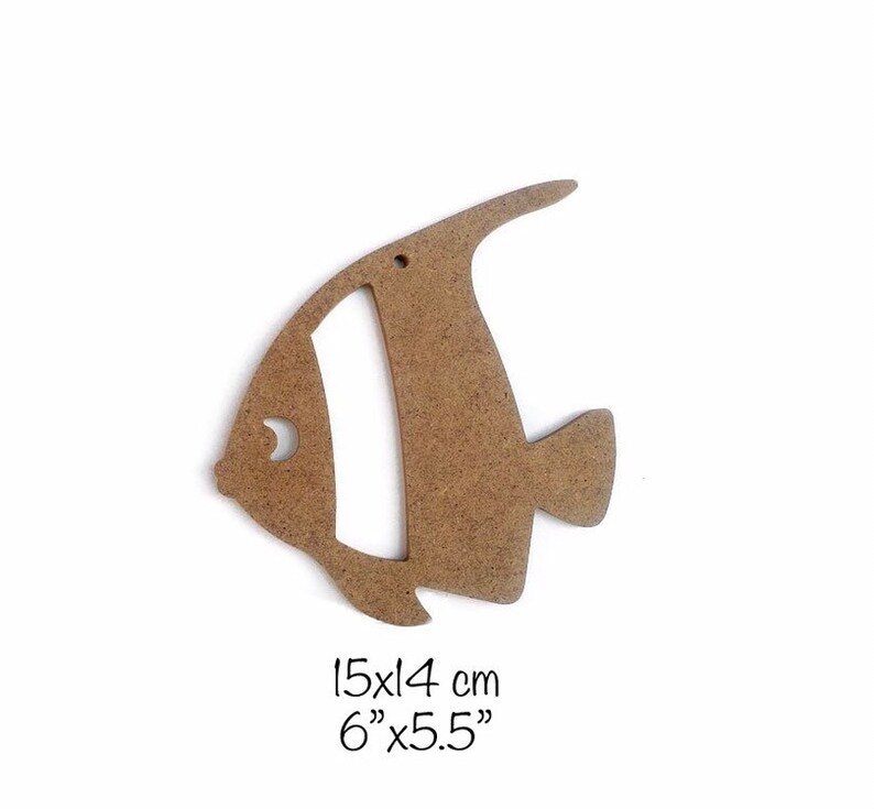 wooden fish wall art wooden fish decor fish cutout Laser cut MDF wood fish wooden fish cutouts wood fish cutout set of 3 mdf fish