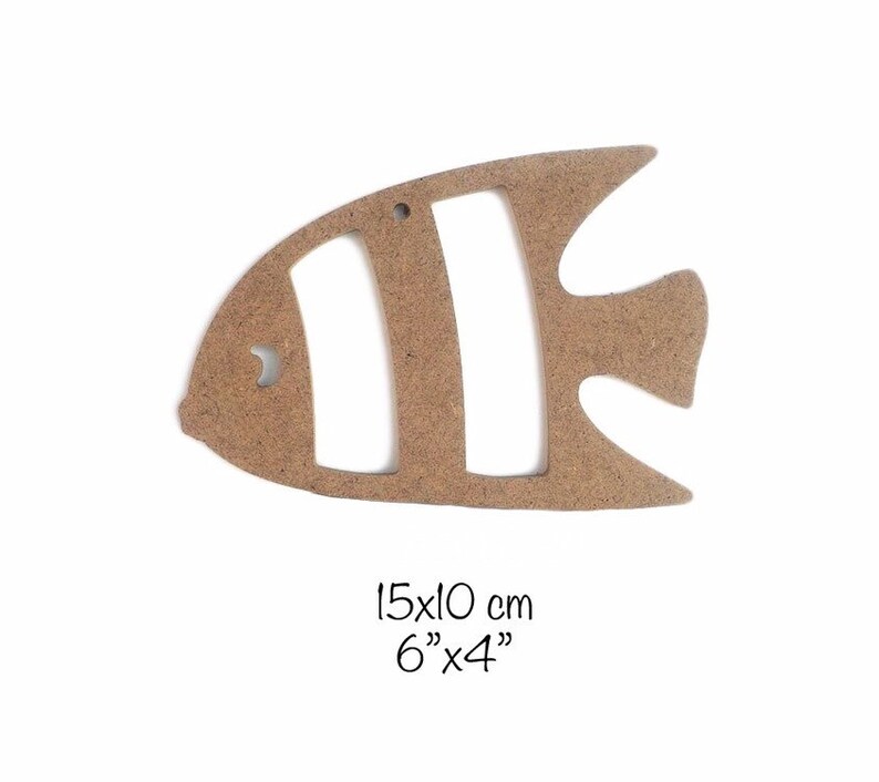 wooden fish wall art wooden fish decor fish cutout Laser cut MDF wood fish wooden fish cutouts wood fish cutout set of 3 mdf fish