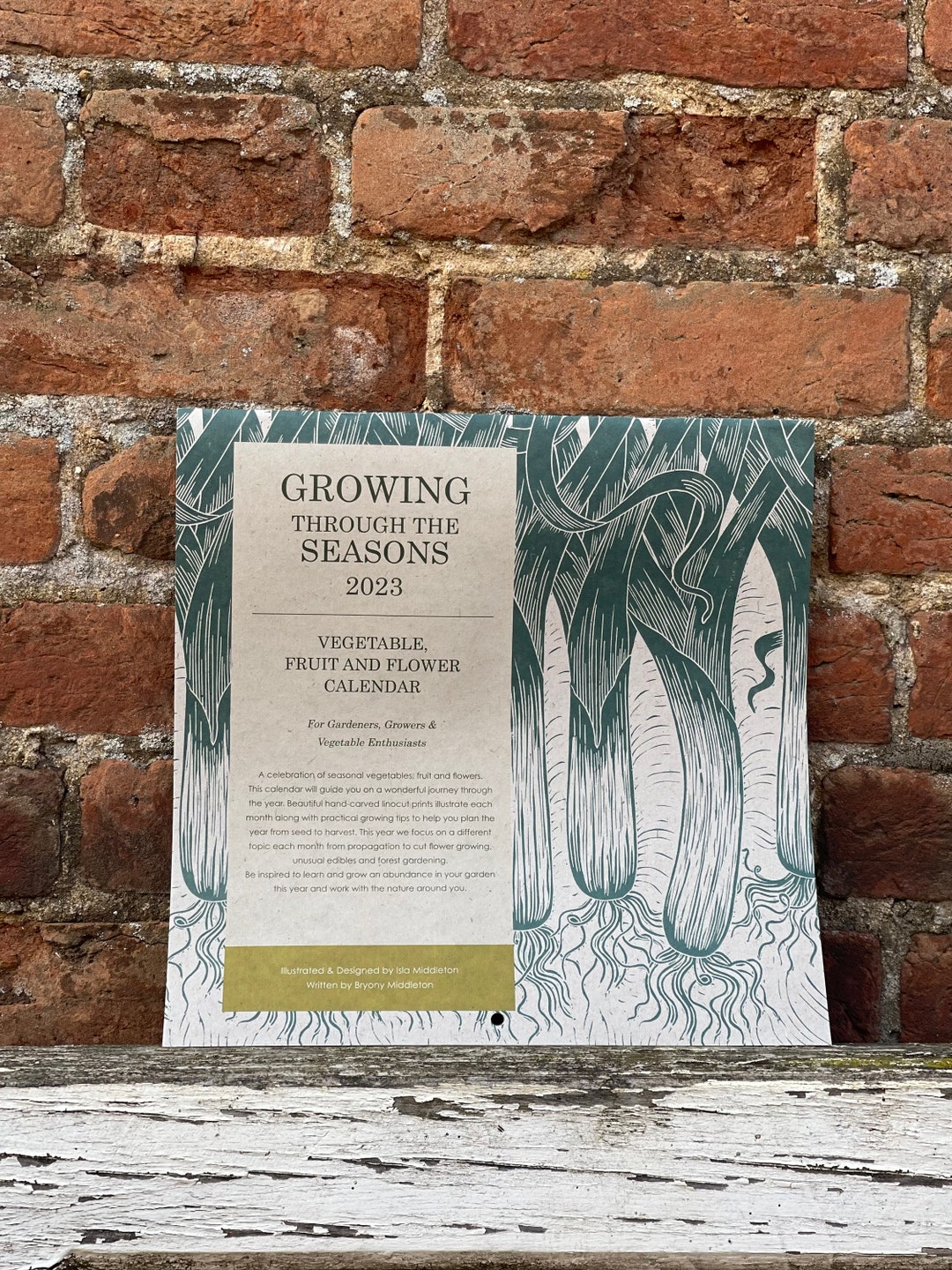 Isla Middleton Growing Through the Seasons 2023 Calendar Etsy UK