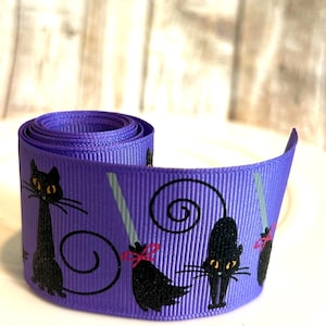 1.5&quot; halloween grosgrain ribbon,halloween ribbon,ribbon,halloween hair bow,hair bow ribbon,pumpkin ribbon,spooky hair bow,ribbon by the yard