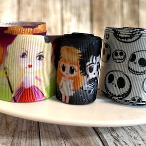 1.5&quot; halloween grosgrain ribbon,halloween ribbon,ribbon,halloween hair bow,hair bow ribbon,candle ribbon,ghost hair bow,ribbon by the yard