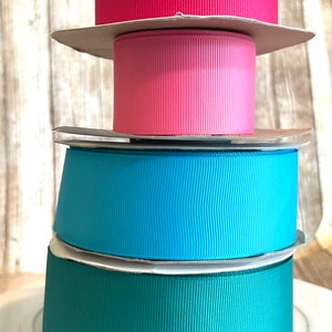 1.5&quot; Solid grosgrain ribbon,ribbon by the yard,ribbon,grosgrain ribbon,grosgrain,yellow ribbon,blue grosgrain,black ribbon,pink ribbon