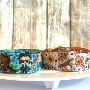 7/8" dinosaur grosgrain ribbon,usdr,ribbon,grosgrain ribbon,dinosaur hair bow,dinosaur ribbon,dino,dino ribbon,raptor ribbon,hair bow ribbon