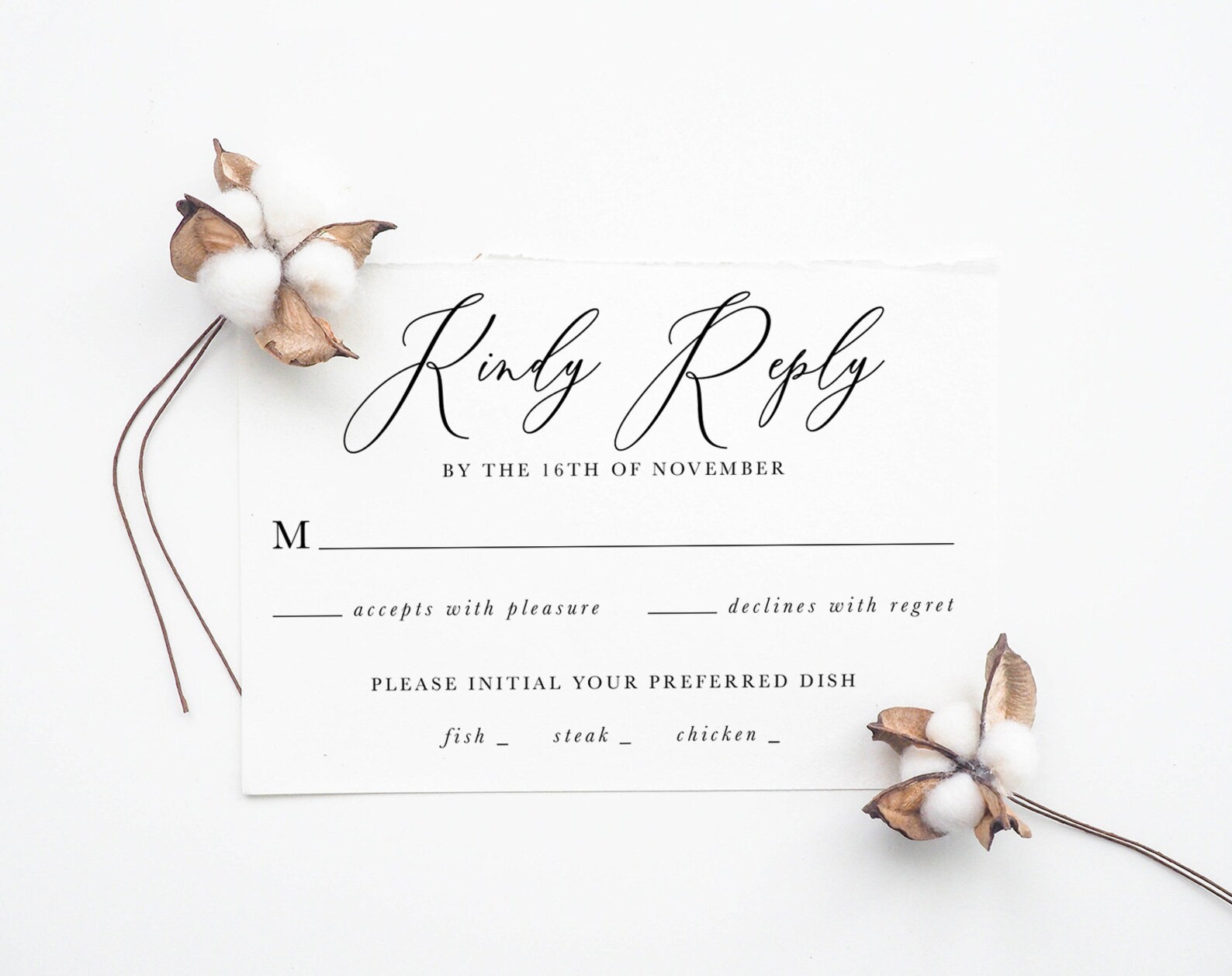 Wedding Invitation Set Wedding Invitation Template Download Etsy