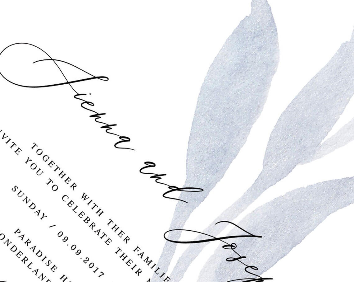 Wedding Invitation Invitation Template Printable Invitation - Etsy
