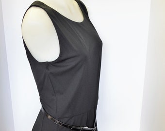 Ralph Lauren Black Belted Dress- Size Medium