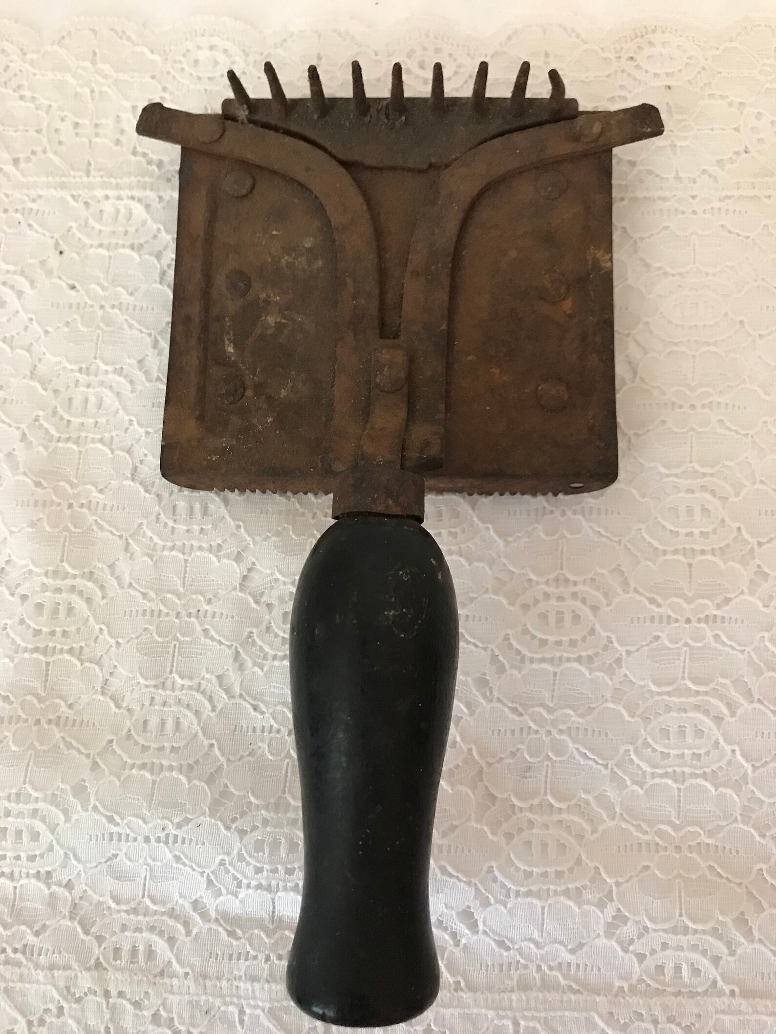 Primative Vintage Horse Curry Comb Brush Tack for Mane Tail Etsy