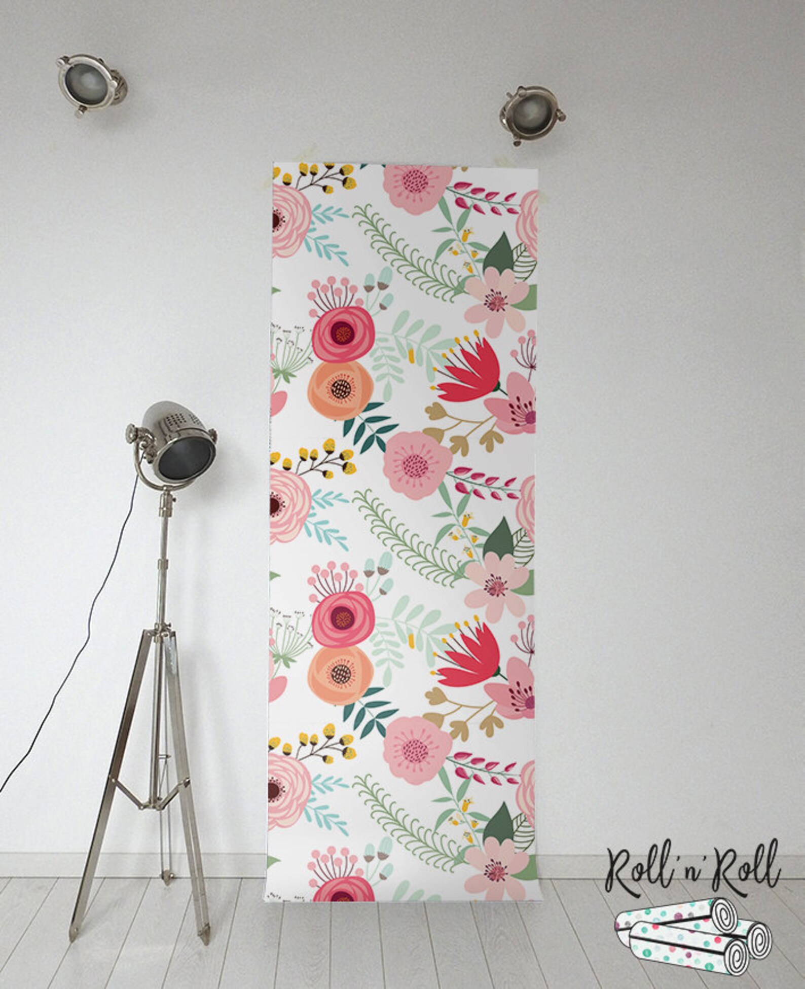 Poppy Wallpaper Poppies Wall Mural Floral Wallmural Peel - Etsy Canada