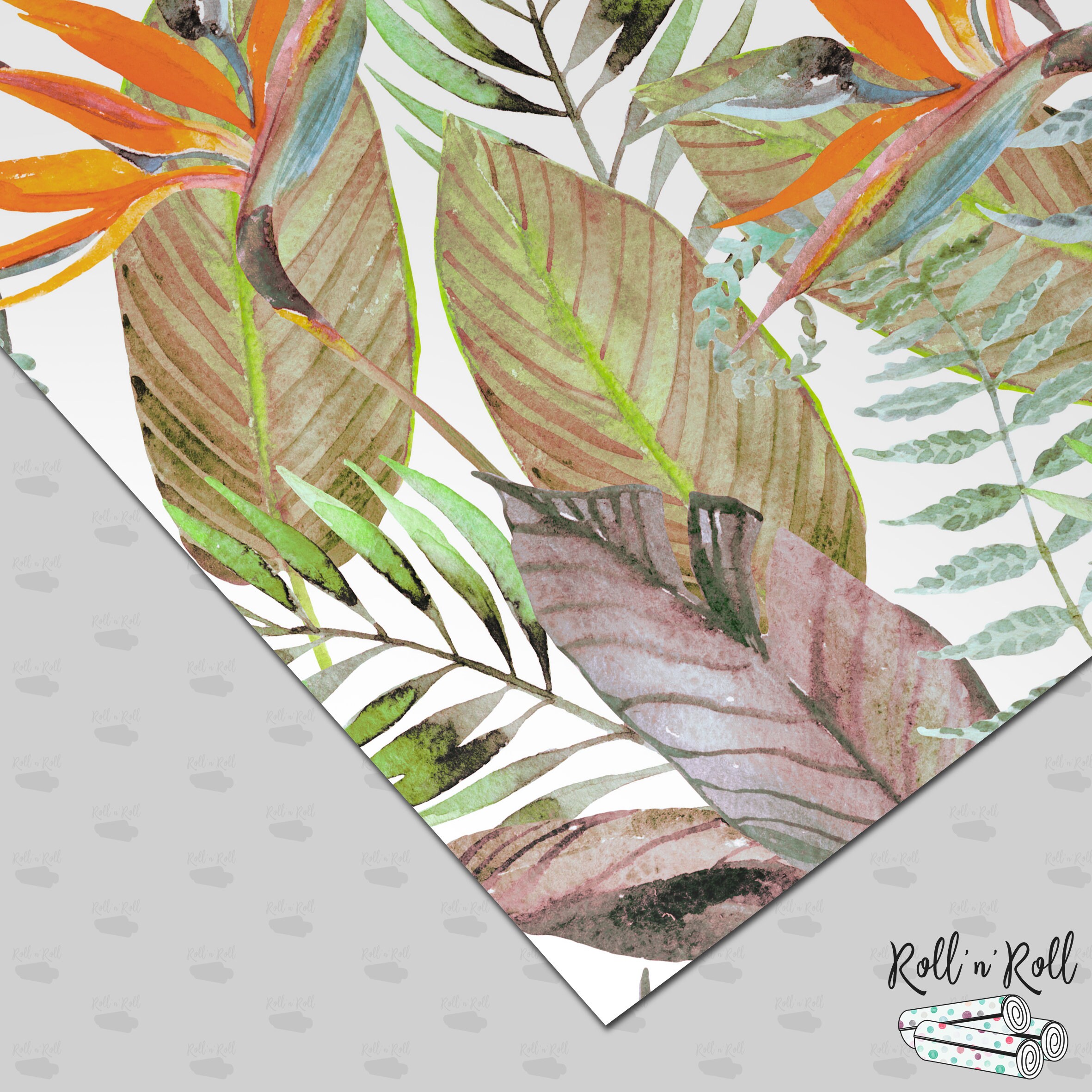 Bird of Paradise Floral Wallpaper Tropical Wall Mural - Etsy