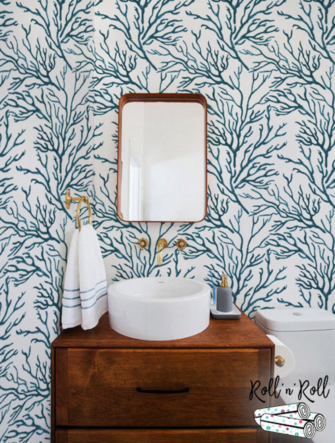 25 Most Inspiring Coastal Wallpaper Styling Ideas for the Summer Home