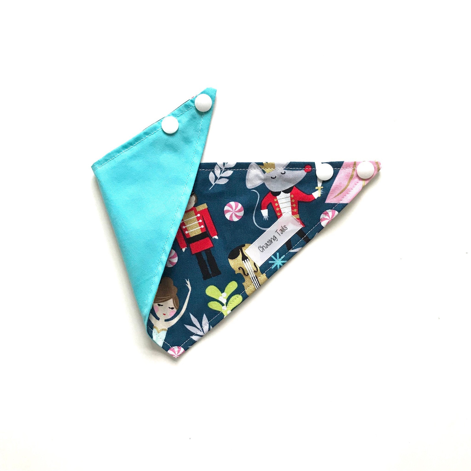 nutcracker ballet pet bandanna dog bandanna cat bandanna snap bandanna