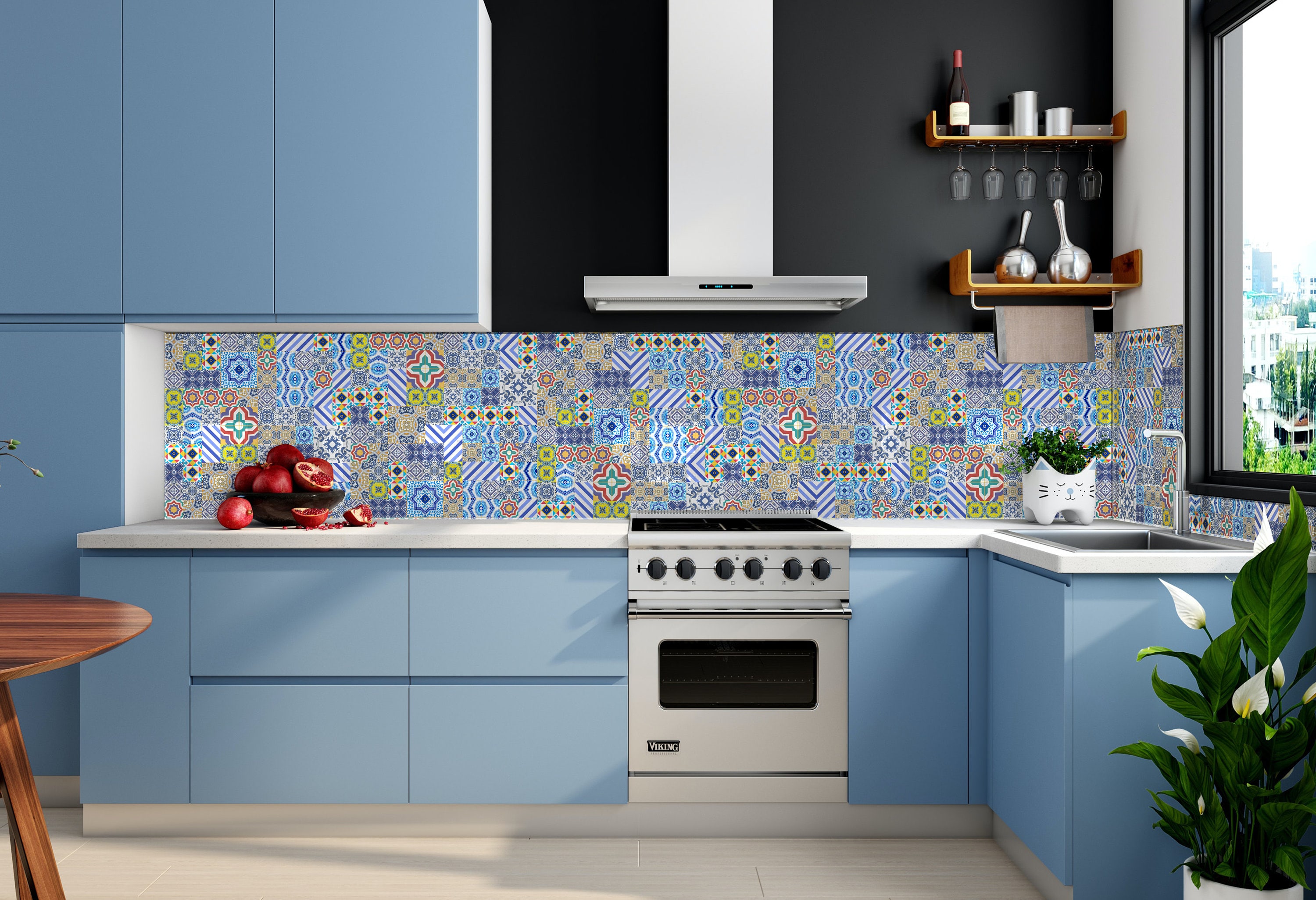 back splash glass tile