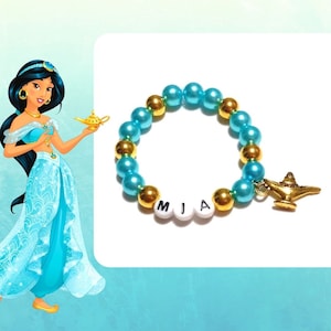 Personalized Lamp Charm Bracelet,Lamp Charm Jewelry,Loot Bag Favor Bracelets,Princess Theme Party Gift,Genie Bracelet,DIY Bracelet Kit