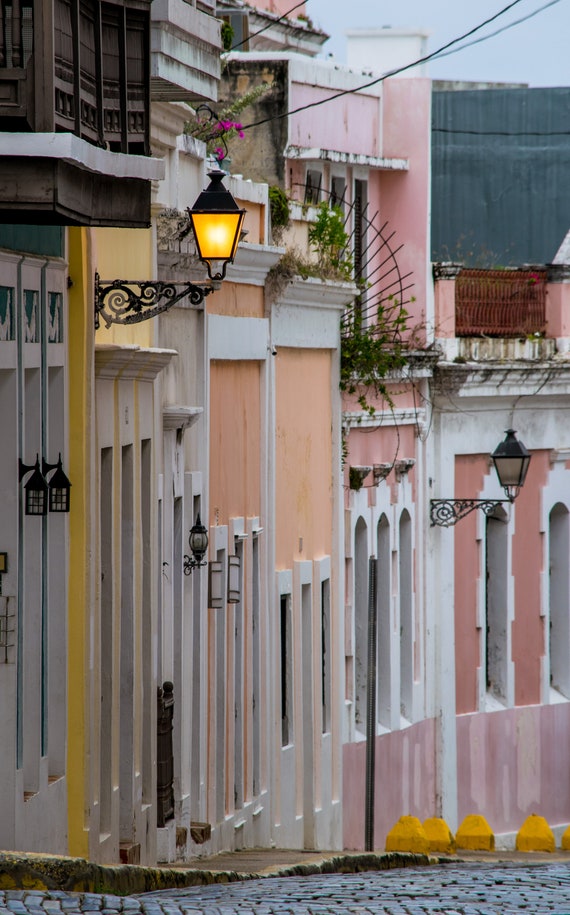 Old San Juan Houses Photo Prints | Etsy