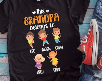 Grootvadershirt | Deze opa is van | Grappig vaderdagcadeau voor familieliefde