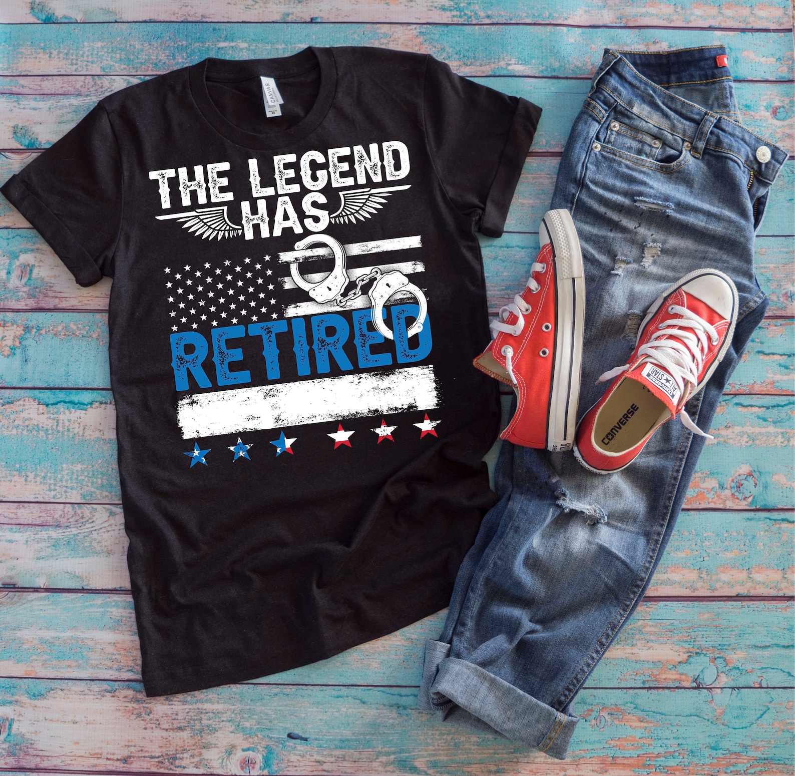 Corrections Officer Retirement Shirt the Legend Has Retired Etsy