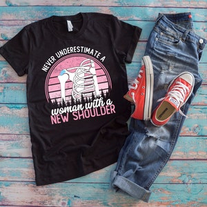 Shoulder Surgery Shirt | Post Op Get Well Soon Surgery Recovery Gift