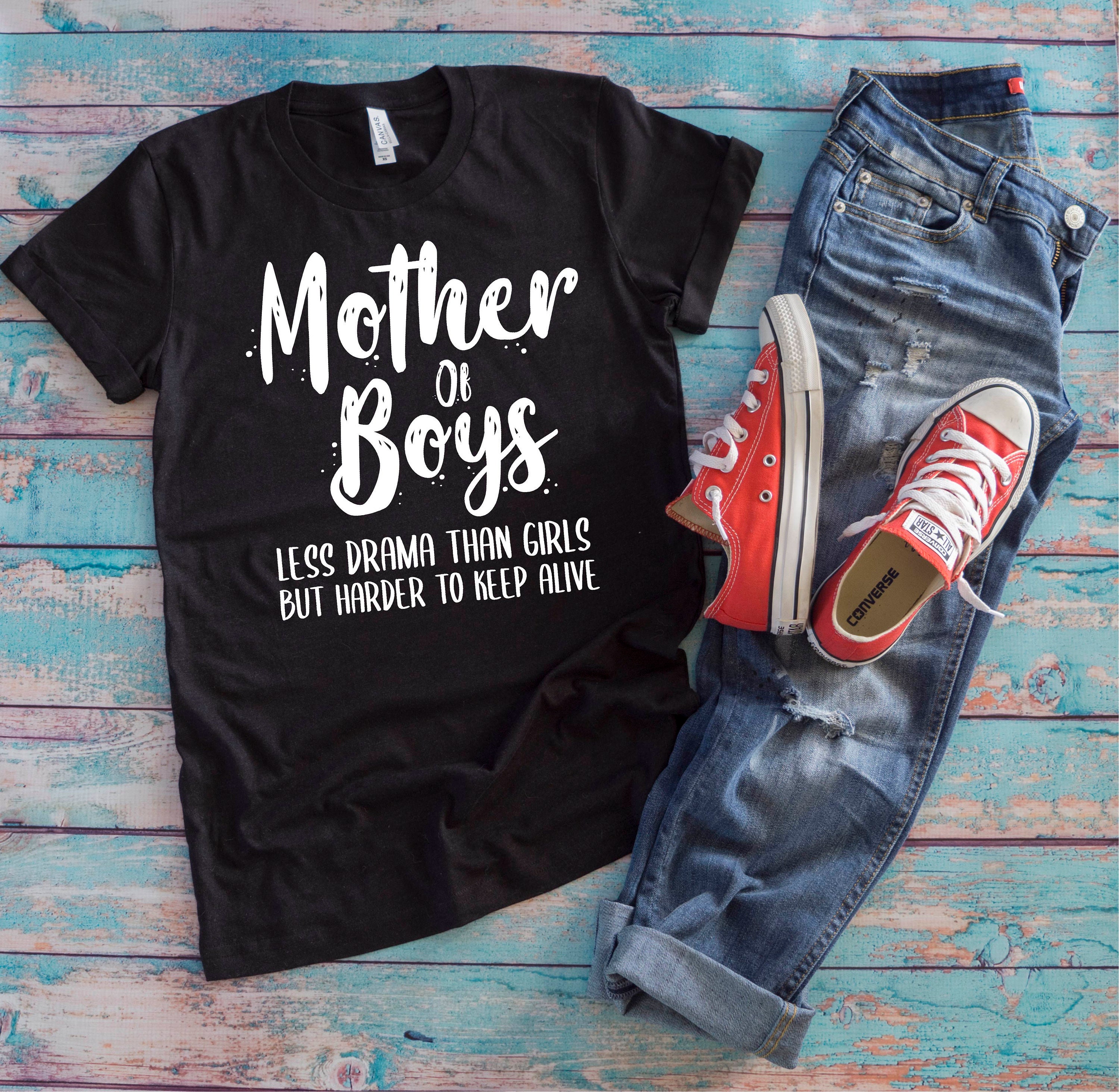 Mother Of Boys T-Shirt Mother Of Boys T-Shirt