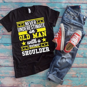 Shoulder Surgery Shirt | Bionic Shoulder Get Well Soon Recovery Gift