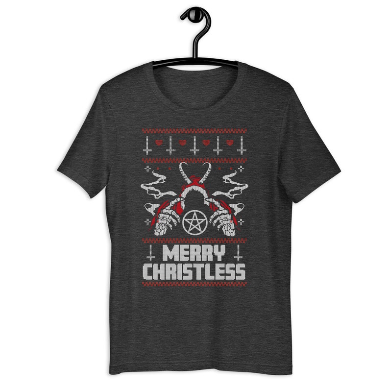Anti-Kerst Shirt Vrolijke Christusloze Grappige Lelijke Kerst Trui Bah Humbug Gift afbeelding 7