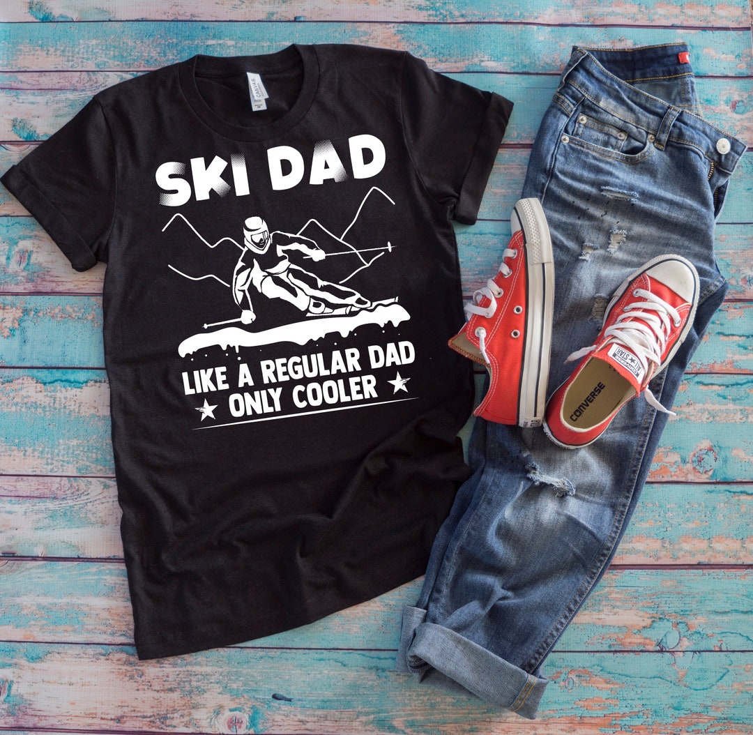 Sweat à Capuche 'Cool Ski Dad' - Citation Humoristique Pour Papa Skieur Et Sports D'hiver