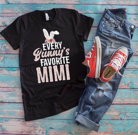 TEEPOMY Every Bunnys Favorite Mimi Easter Unisex Hoodie TEEPOMY Every Bunnys Favorite Mimi Easter Unisex Hoodie