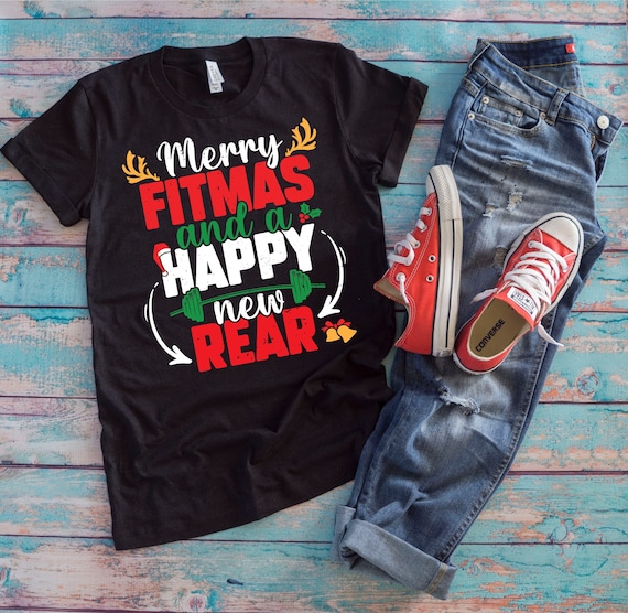 Merry Fitness And A Happy New Rear Workout Christmas Gift Merry Fitness And A Happy New Rear Workout Christmas Gift