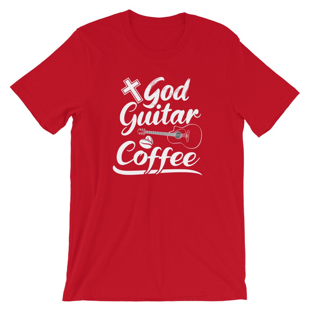 God Guitar Coffee Christian Guitar Player Religious Guitarist | Etsy