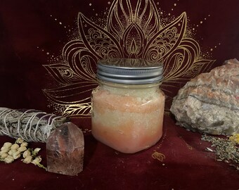 Peppermint body scrub