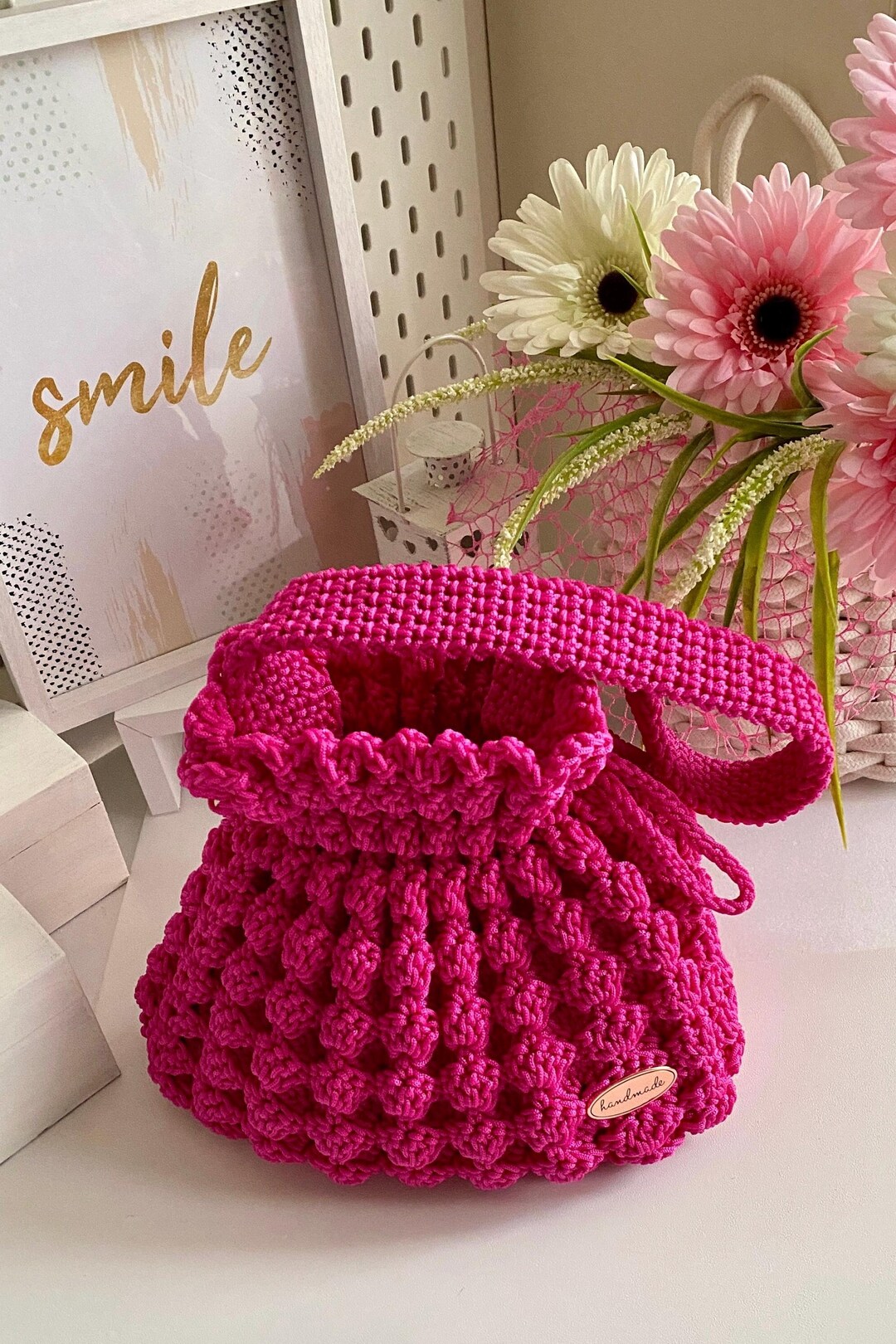 Borsa Tote In Plastica Gelatina Viola – 28x12x21 Cm, Stile Secchiello, Regalo Estivo Per Bambine E Ragazze