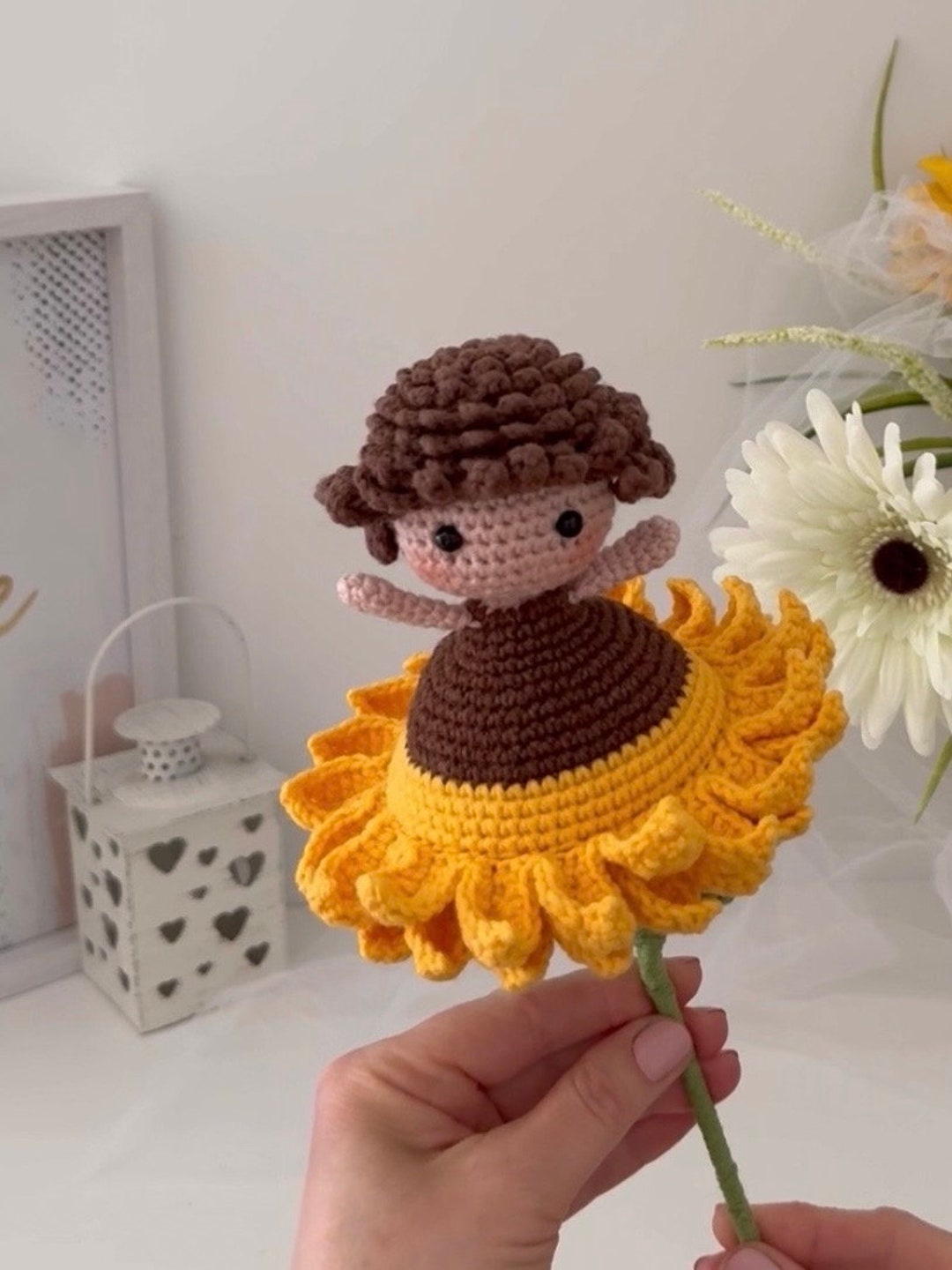 Ghirlanda GIALLA Nastro Raso 20cm - Per La Casa E Per Te - Decorare - Foto 13