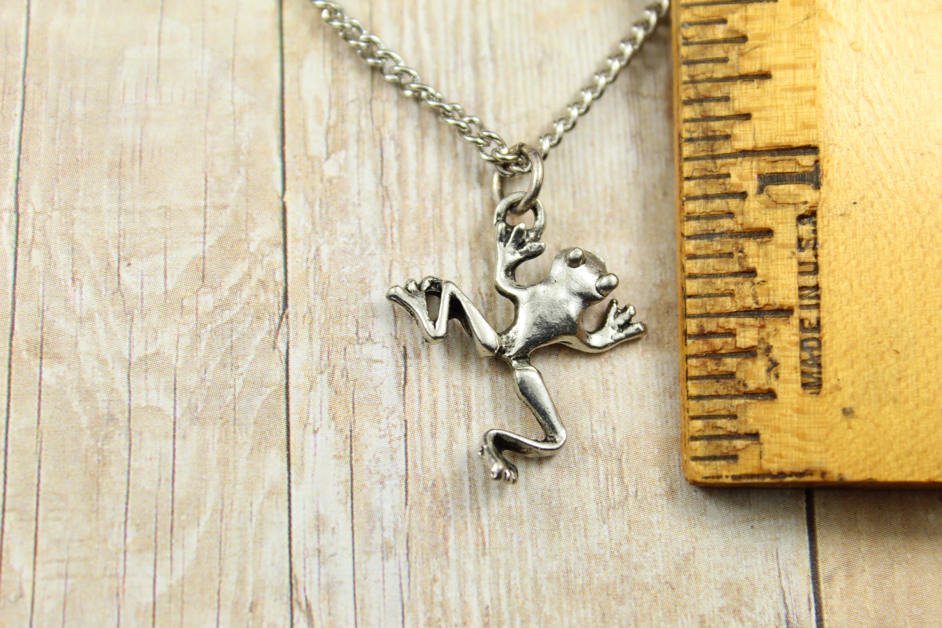 Tree Frog Necklace Frog Jewelry Frog Lovers Animal Gifts Etsy