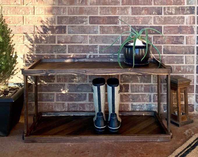 Tiered Boot Tray Etsy