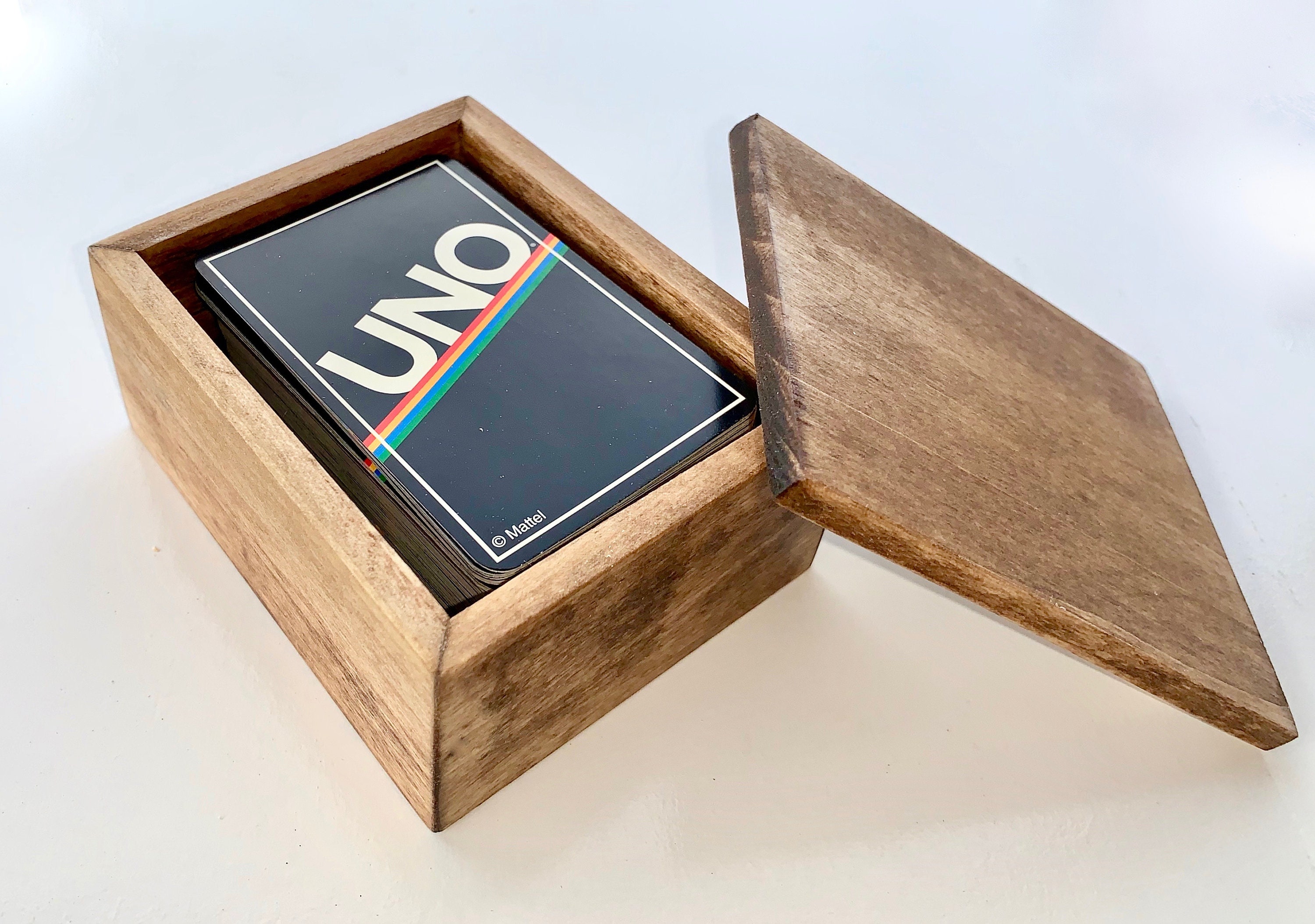 1PC High Transparent UNO Card Case Box Deck Holder Algeria