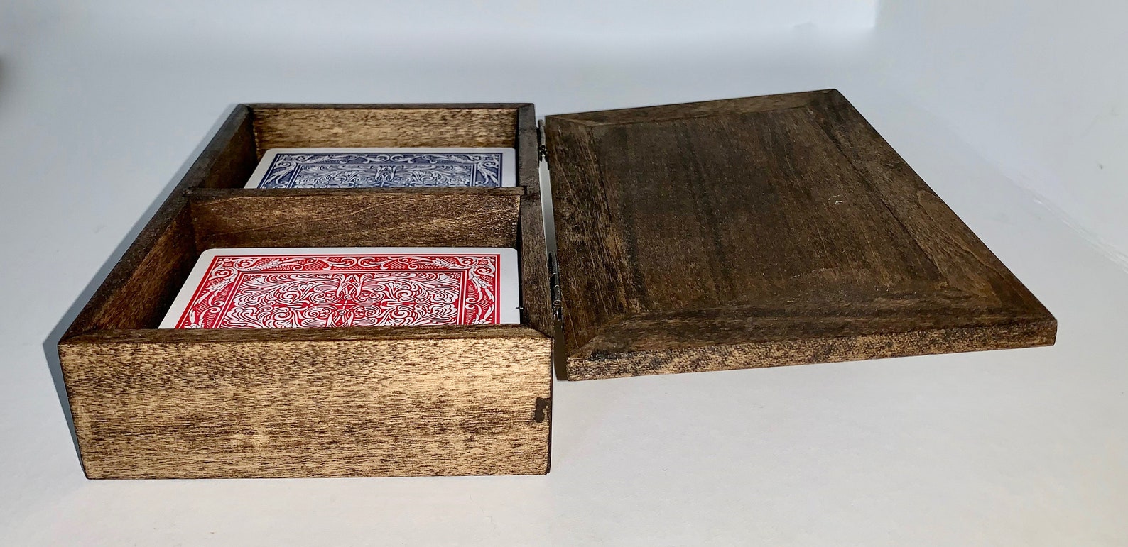 Double Deck Playing card box Etsy