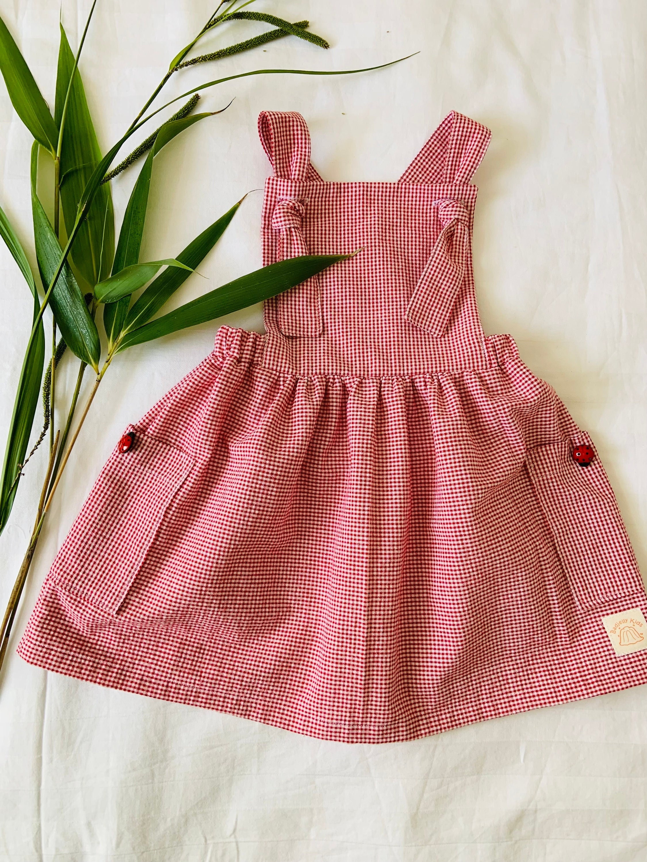 red gingham pinafore dress Buy Women's Holiday Shop Red A-Line Gingham Online